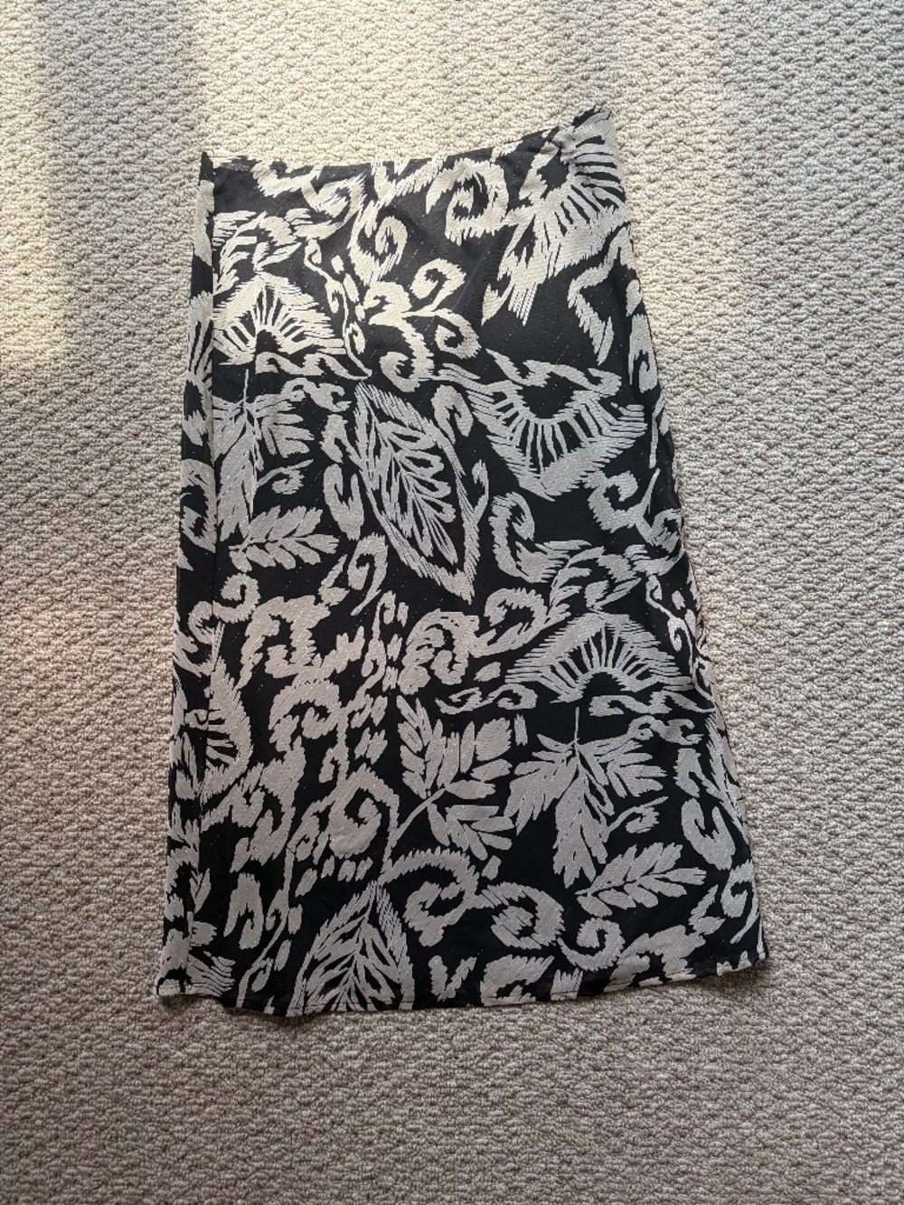 PLEIONE  30 "LONG ELASTIC WAIST SKIRT SIZE MEDIUM